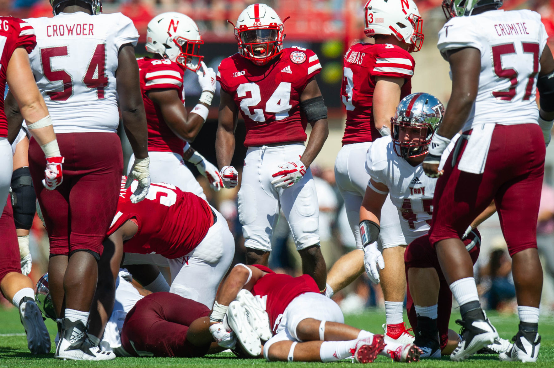 Troy vs. Nebraska, 9/15/18
